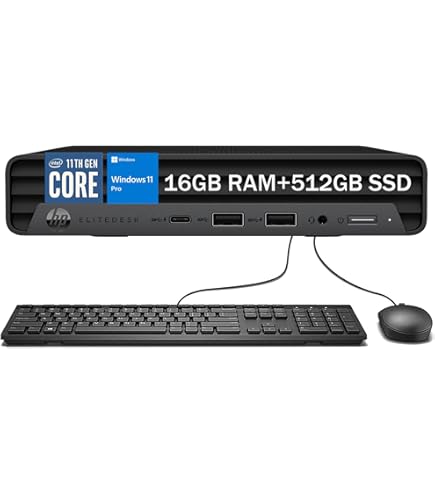 Amazon.com: HP EliteDesk 800 G6 Business Mini Desktop, Intel Core